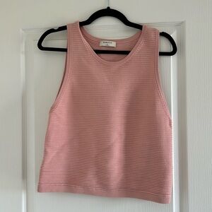 Babaton Blush Ribbed Tank top